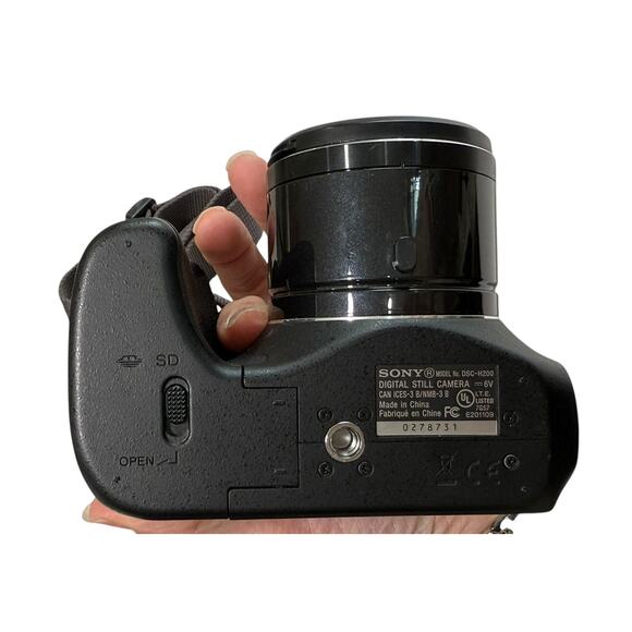 Sony Cyber-Shot DSC-H200 26x Optical Zoom 20.1MP Digital Camera Tested Works - Picture 10 of 12